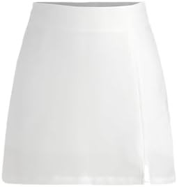 Cider Mini Skirt High Waist Zip Up Split Bodycon Fitted Party A Line Skirt | Amazon (US)