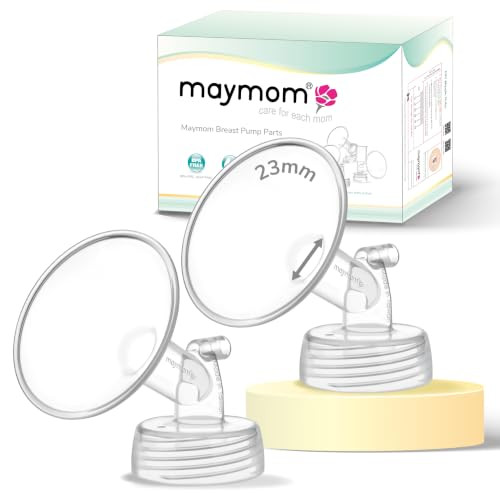 Maymom Wide Neck Pump Part for Spectra S1/S2 Pumps; Incl Wide Mouth Flange; Not Original Spectra Flange; Replaces Spectra Shield (23 mm Two Flanges) | Amazon (US)