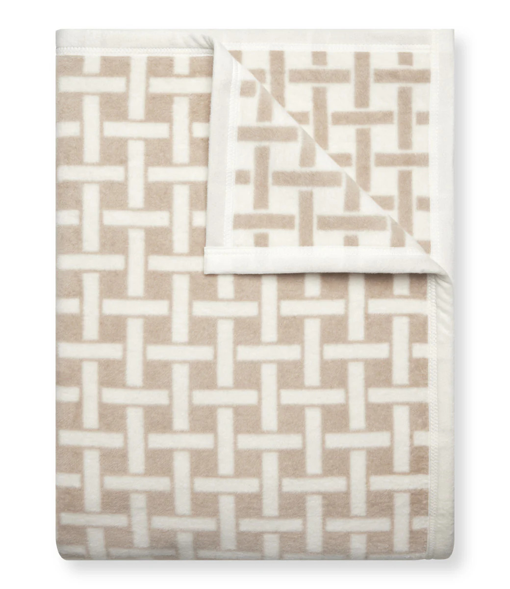 Petite Basketweave Wheat Blanket | ChappyWrap