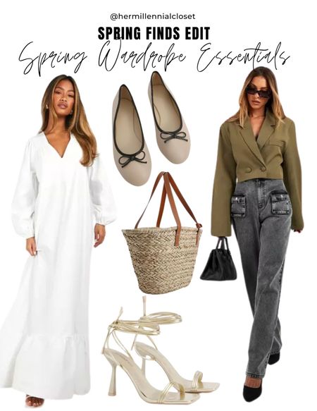 SPRING WARDROBE ESSENTIALS

#LTKstyletip #LTKSeasonal #LTKplussize