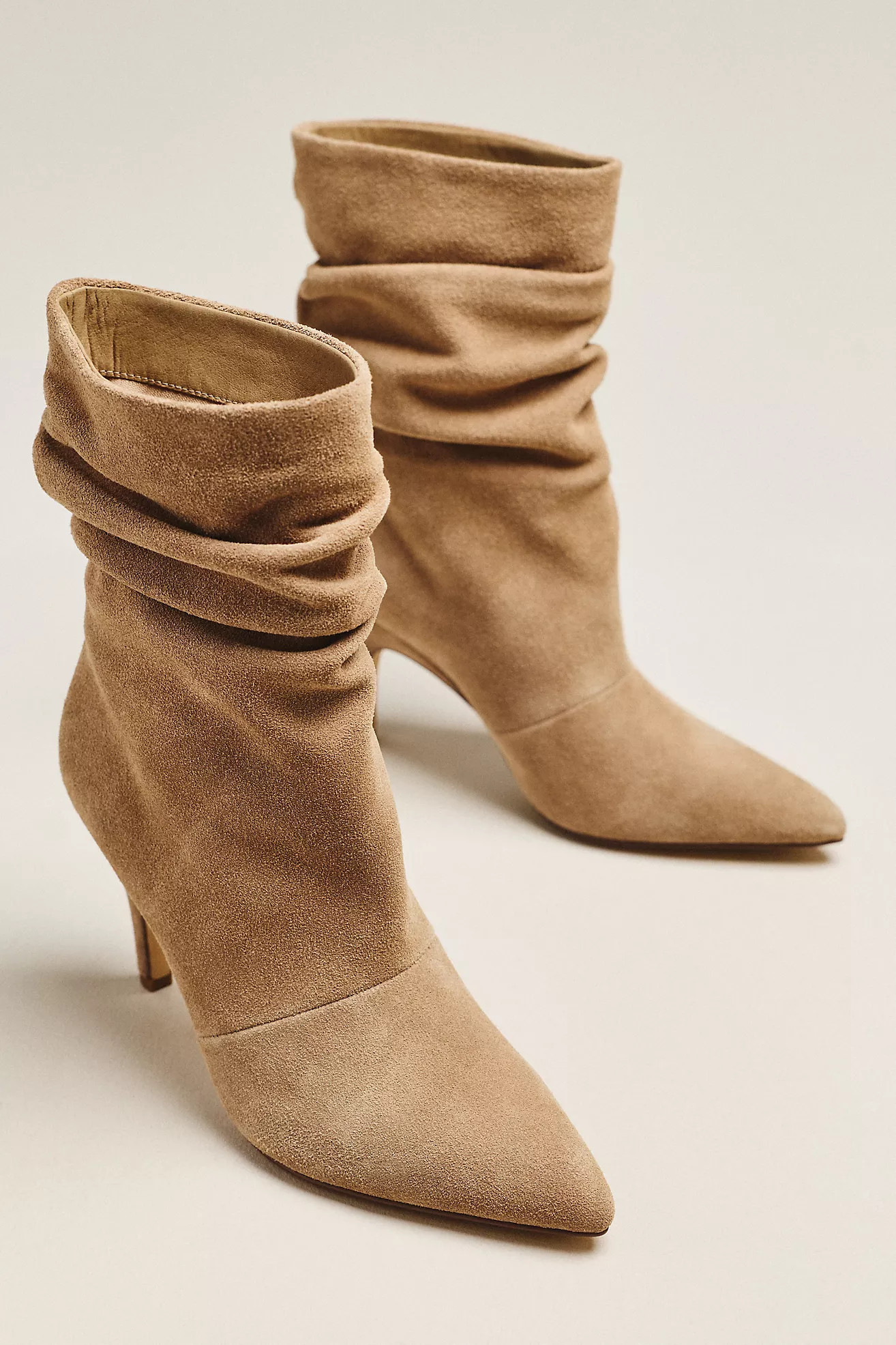 Matisse x Anthropologie Scrunch Kitten Heel Boots | Anthropologie (US)