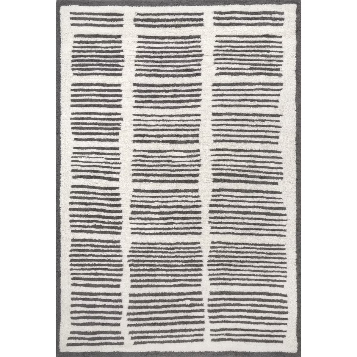 nuLOOM Tayshia Machine Washable Wool Modern Striped Area Rug | Target