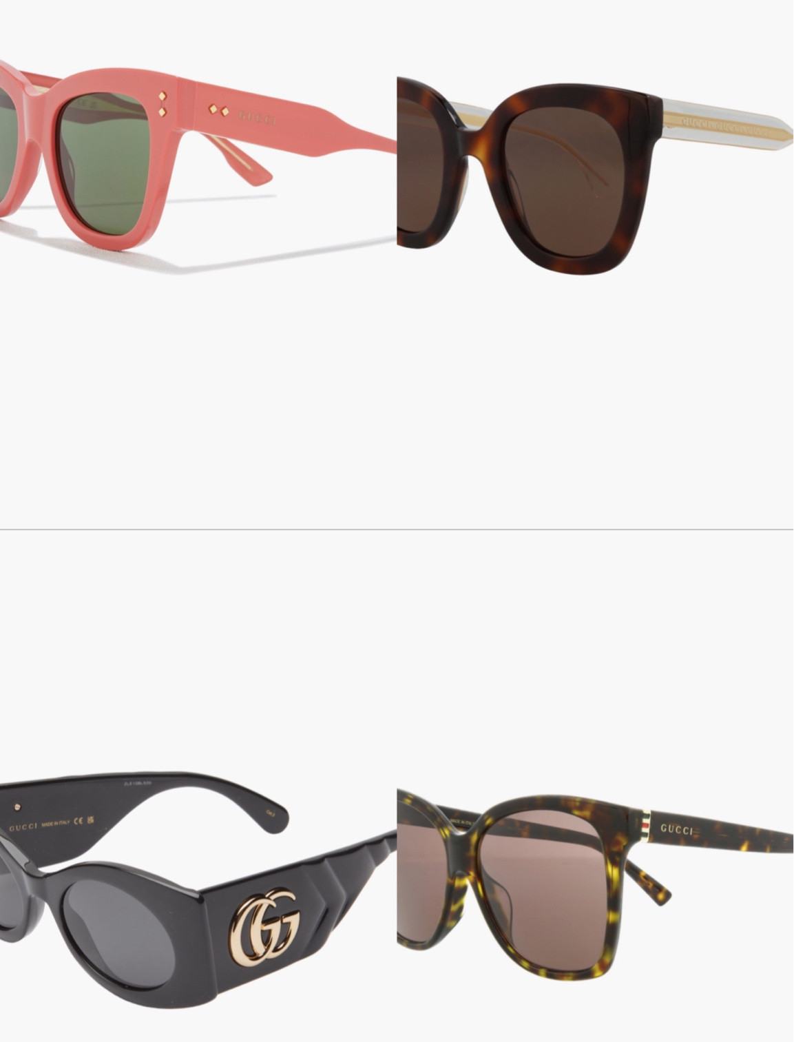 Fall to winter sunglasses. Keep the same pair, make a great purchase! #guccisunglasses #gucci #guccisale 

#LTKFindsUnder50 #LTKStyleTip #LTKSaleAlert