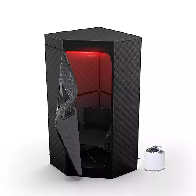 Therapod Portable Steam Sauna with Red Light Therapy | Sam's Club