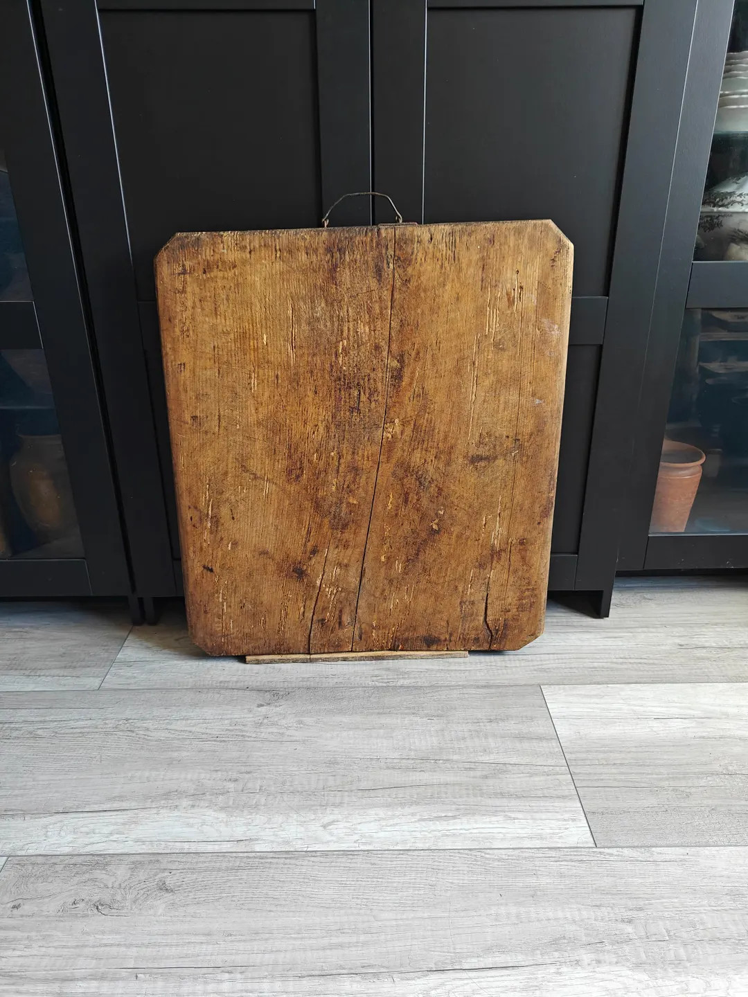 XL Rustic Wooden Cutting Board: Antique Primitive Chopping Board, Wabi Sabi Decor - Etsy | Etsy (US)
