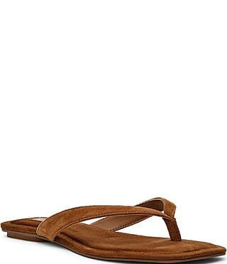 Steve Madden Trella Suede Thong Sandals - 9.5 | Dillard's
