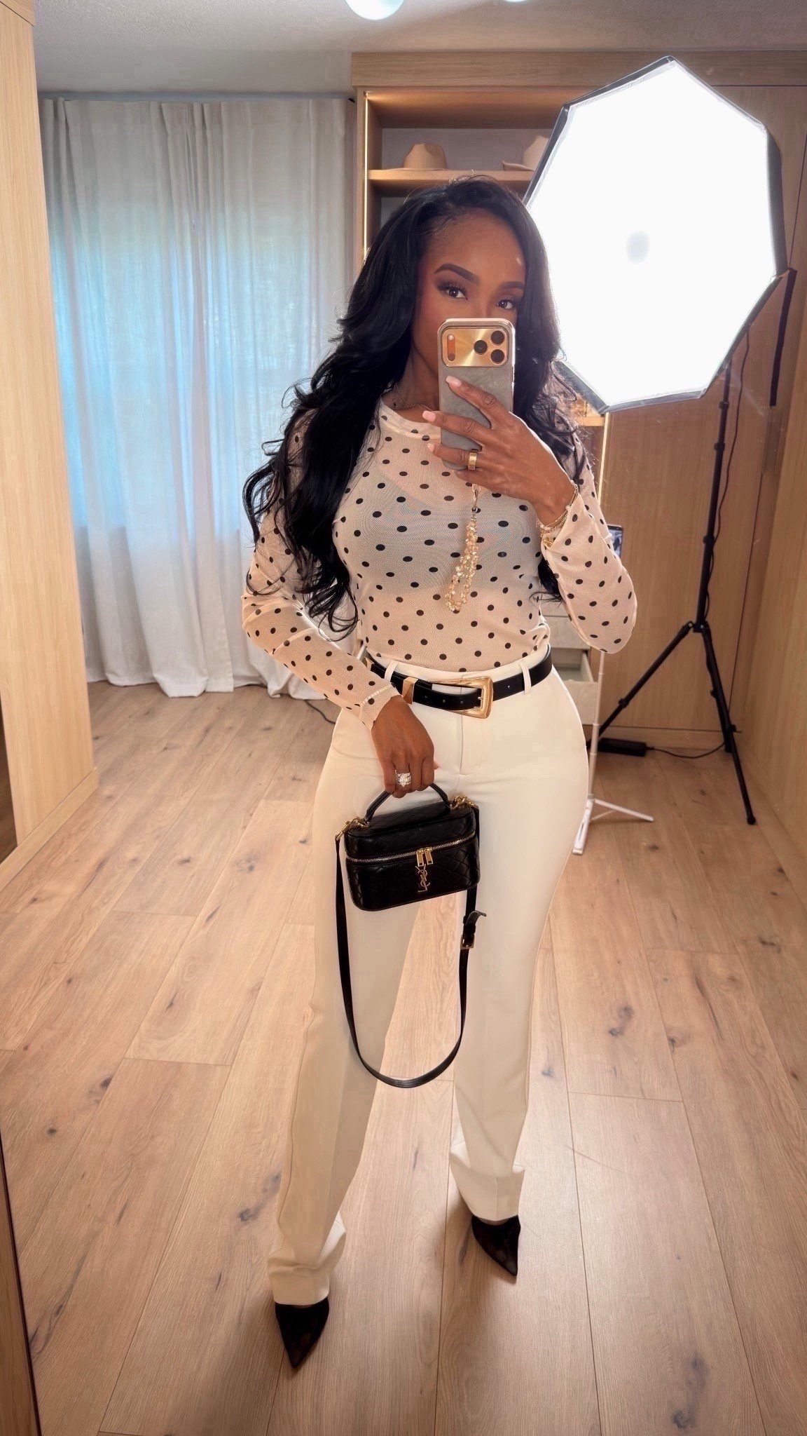 Scroll to shop! 🤍 Classic black & white with a chic polka dot twist.



#LTKPetite #LTKgrwm #LTKootd