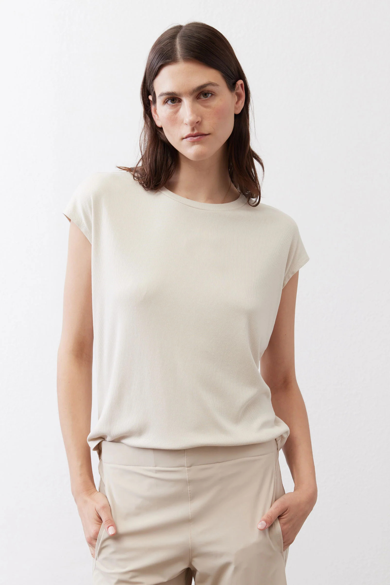 The Ribbed Tuck-In Tee | Ruti