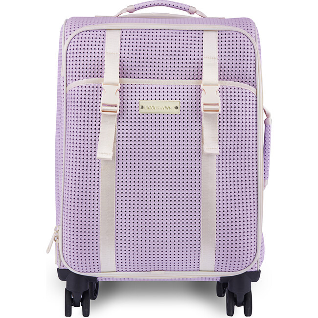 Kids Travel Suitcase 4 Wheel, Faded Lavender | Maisonette