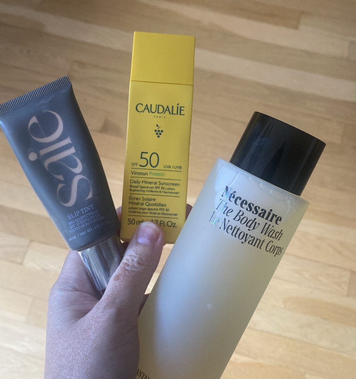Sephora Essentials. Picked up Two favorite products Saie Slip Tint and Necessaire Body Wash and a new favorite Caudalie VinoSun this weekend. Including some of my other must haves 

#LTKBeauty #LTKFindsUnder100