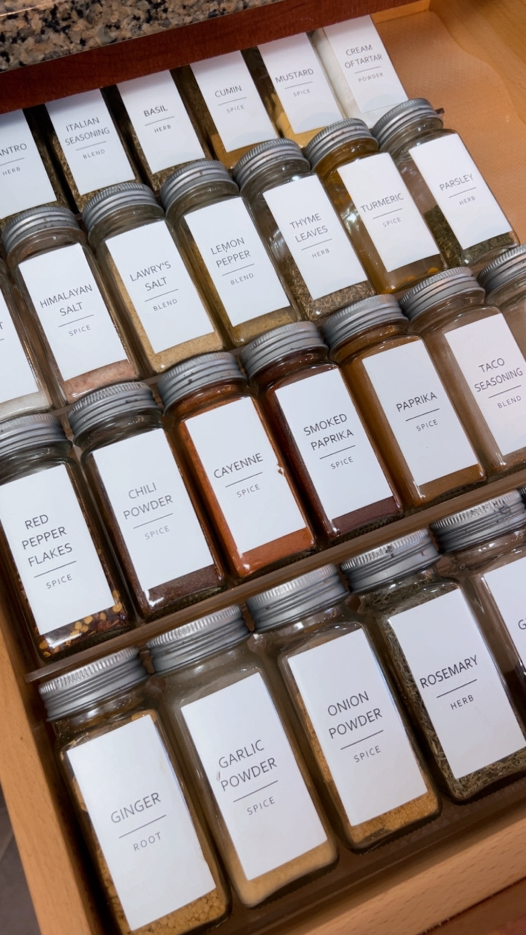 Spice Drawer Reset
#spicedrawer #spices #kitchenorganization #cleanhome #spiceorganization #pantry #amazon

#LTKSeasonal #LTKHome #LTKU