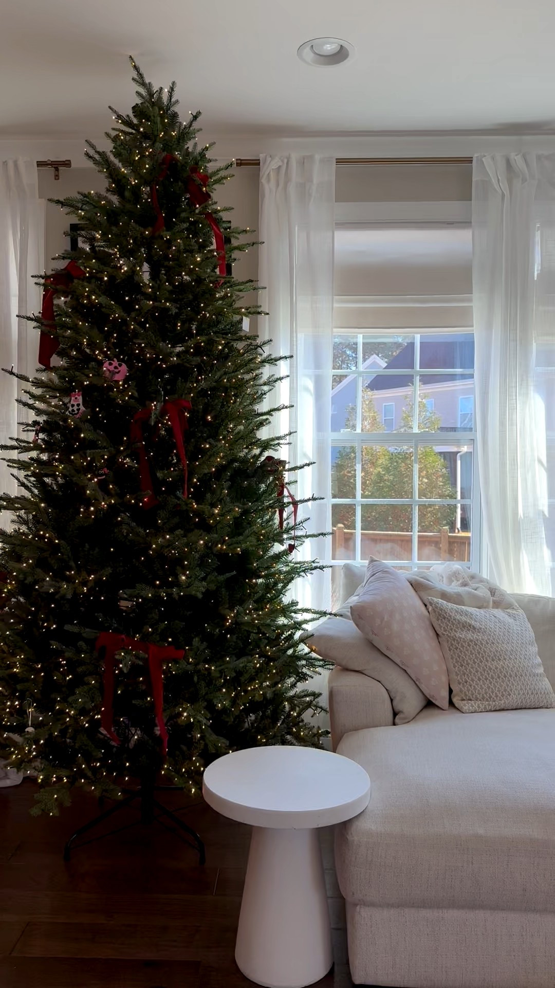 Dim twinkle Christmas tree, 9ft and 7.5 ft, unflocked, full

#LTKHoliday