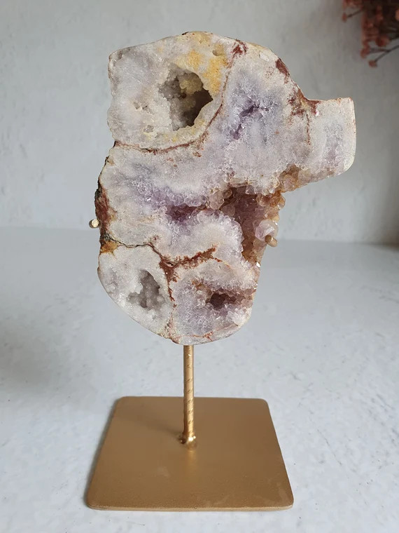 Brazilian Pink Amethyst Raw Slab Cluster | Etsy | Etsy (US)
