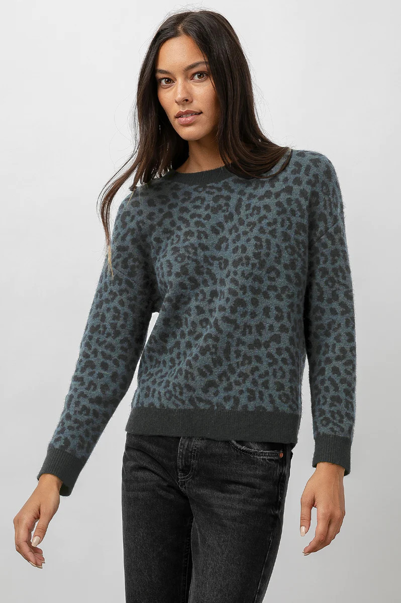 CHANCE SWEATER - FOREST JAGUAR | Rails
