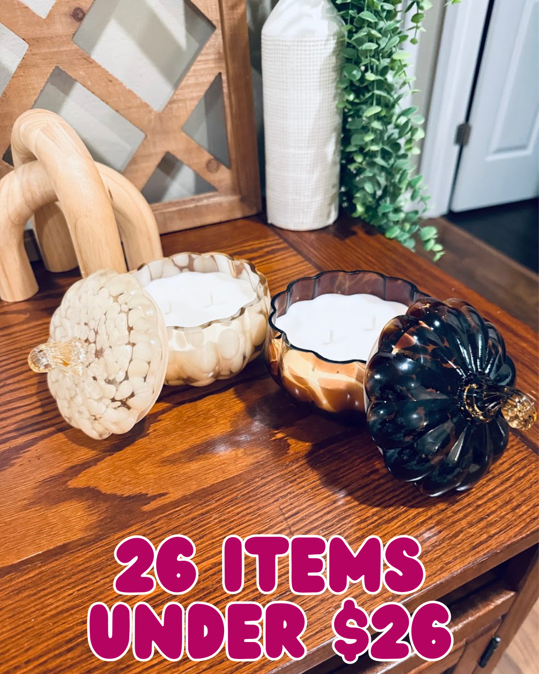 26 finds under $26! 🍂 This roundup is full of affordable favorites—including these fall candles from Walmart that I’m completely obsessed with for under $12! The perfect cozy touch for your home without spending a fortune. 🕯️🤎✨
 

 #LTKSaleAlert