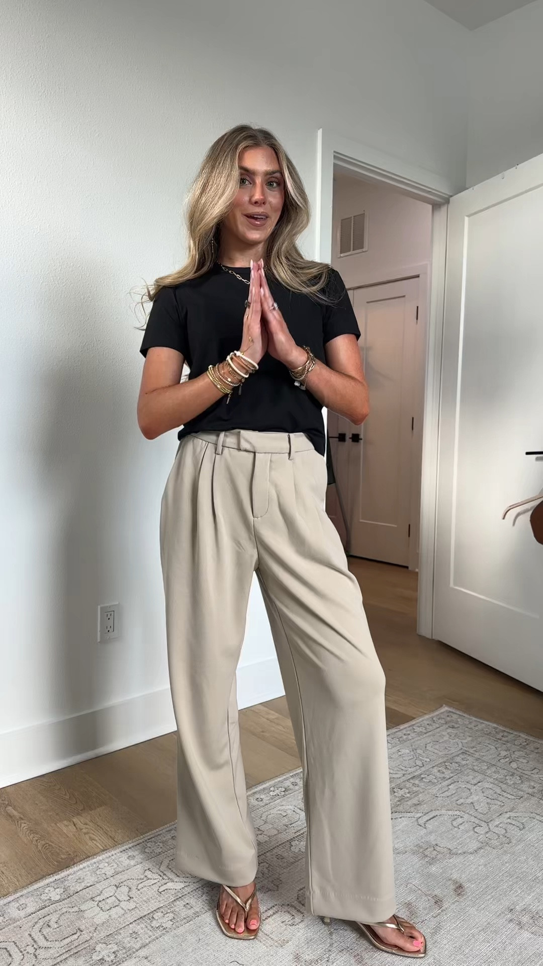My cuts clothing code is SLOANE. I am wearing the almost Fridays baby tee in XS with the essential pant in size XS

#LTKootd #LTKSaleAlert #LTKdayinmylife