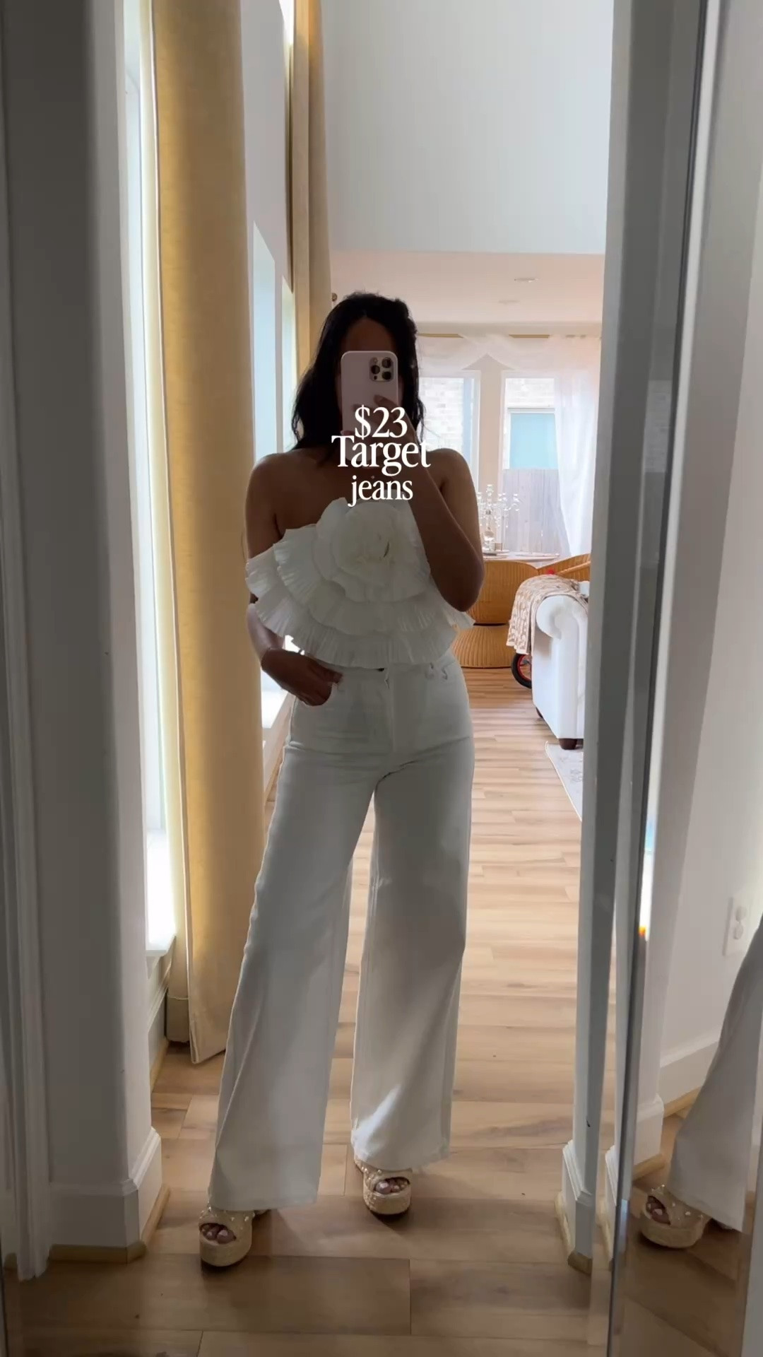 Target wide leg jeans, universal thread jeans

#LTKgrwm #LTKootd #LTKSaleAlert