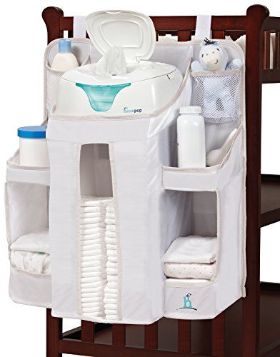 hiccapop Nursery Organizer and Baby Diaper Caddy | Hanging Diaper Organization Storage for Baby Esse | Amazon (US)