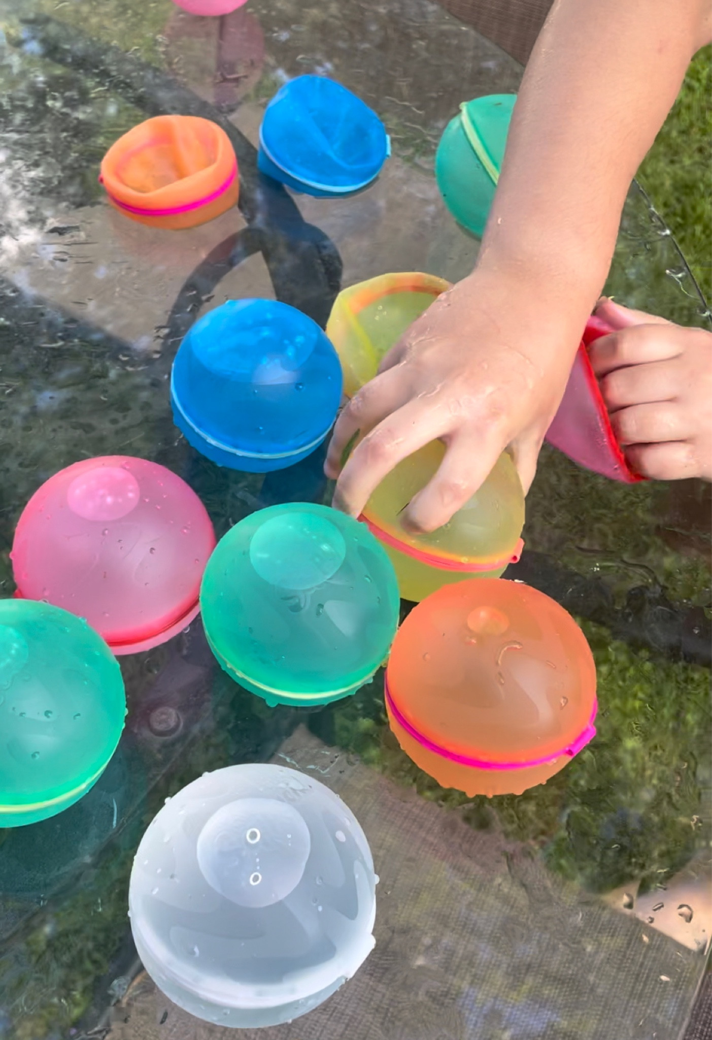 Reusable water balloons! Skip the mess of regular water balloons!

#LTKkids #LTKSeasonal #LTKswim
