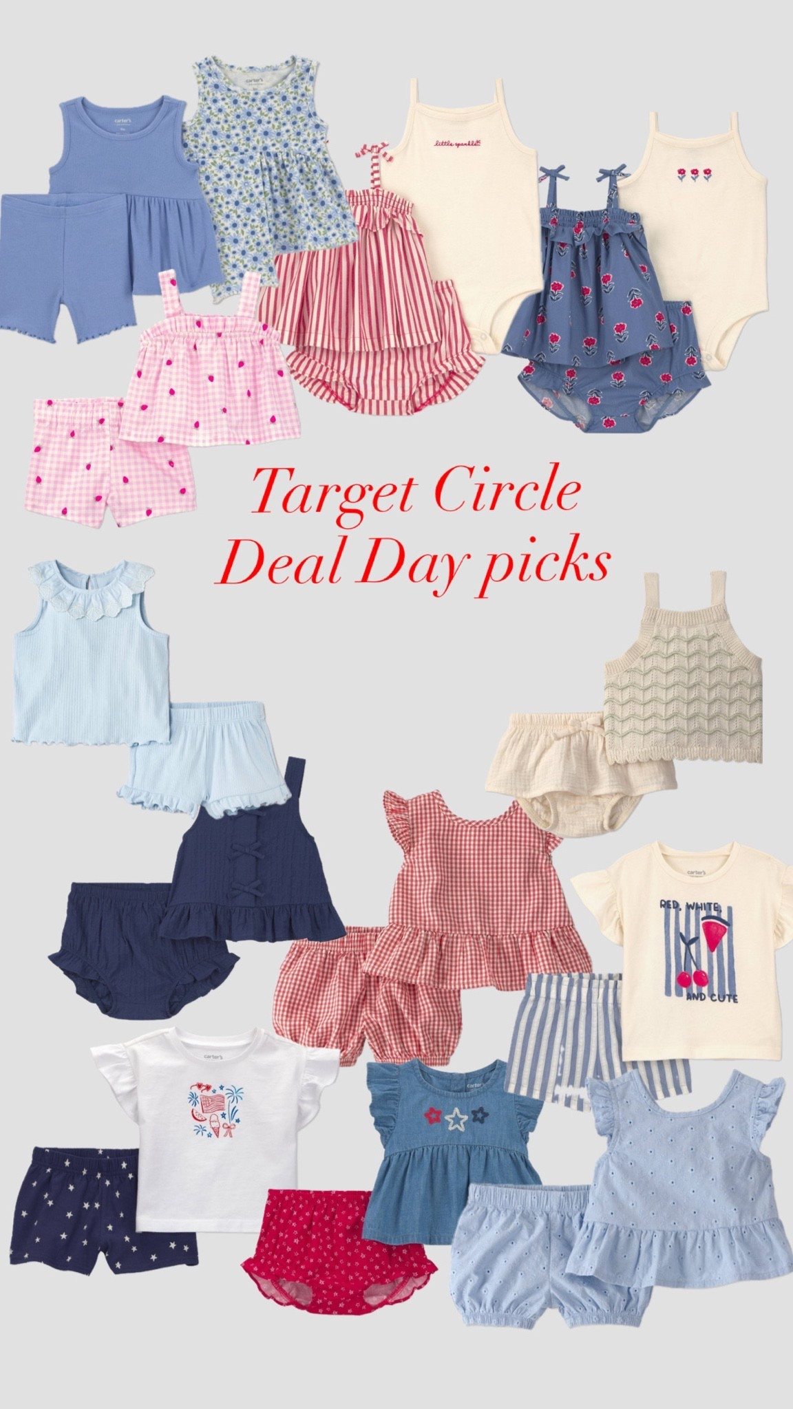 So many cute summer outfits all on sale for Target Circle Deal Days!! @target #ad #sponsored