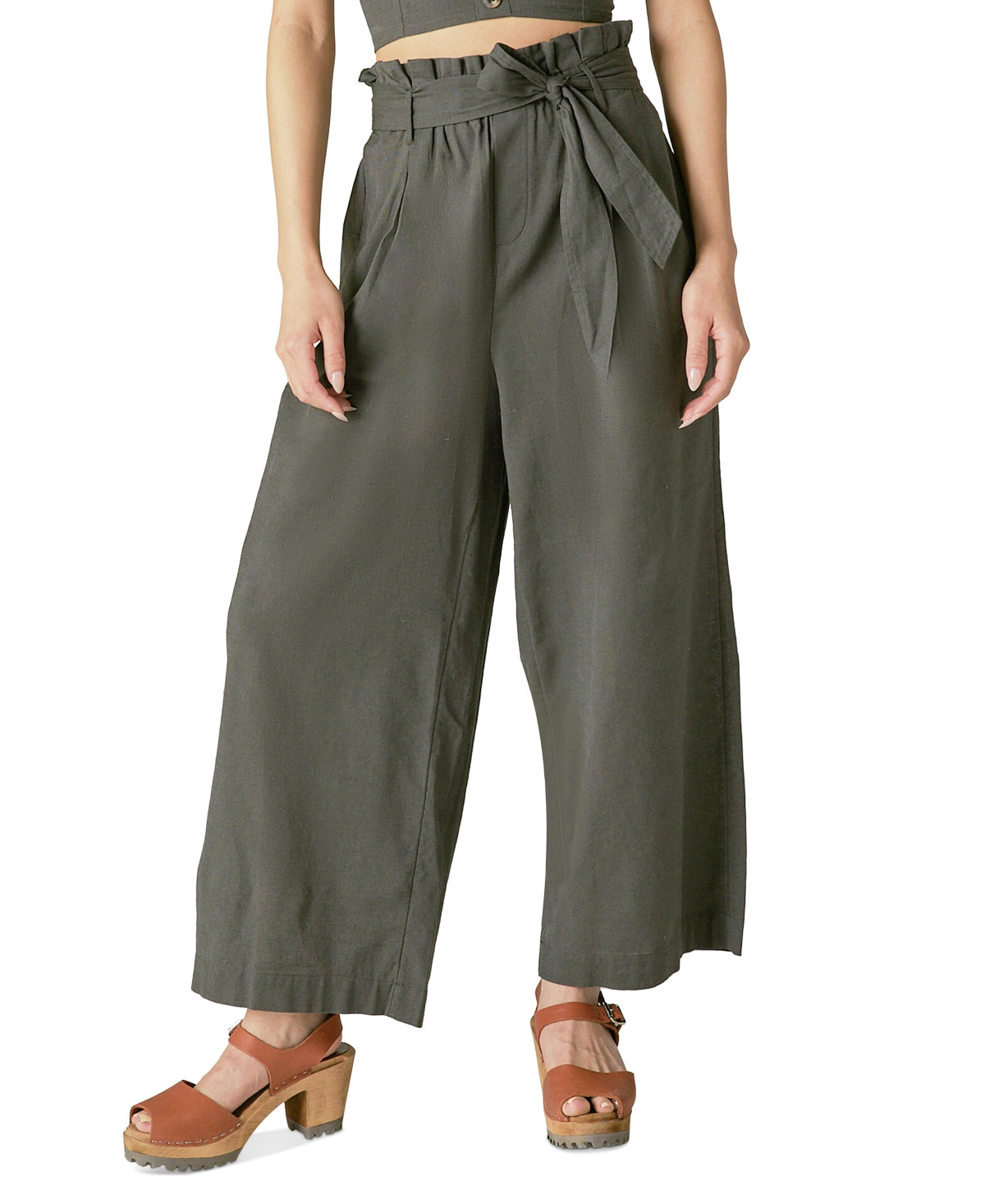 Lucky Brand Women's Paperbag Pants | Macys (US)