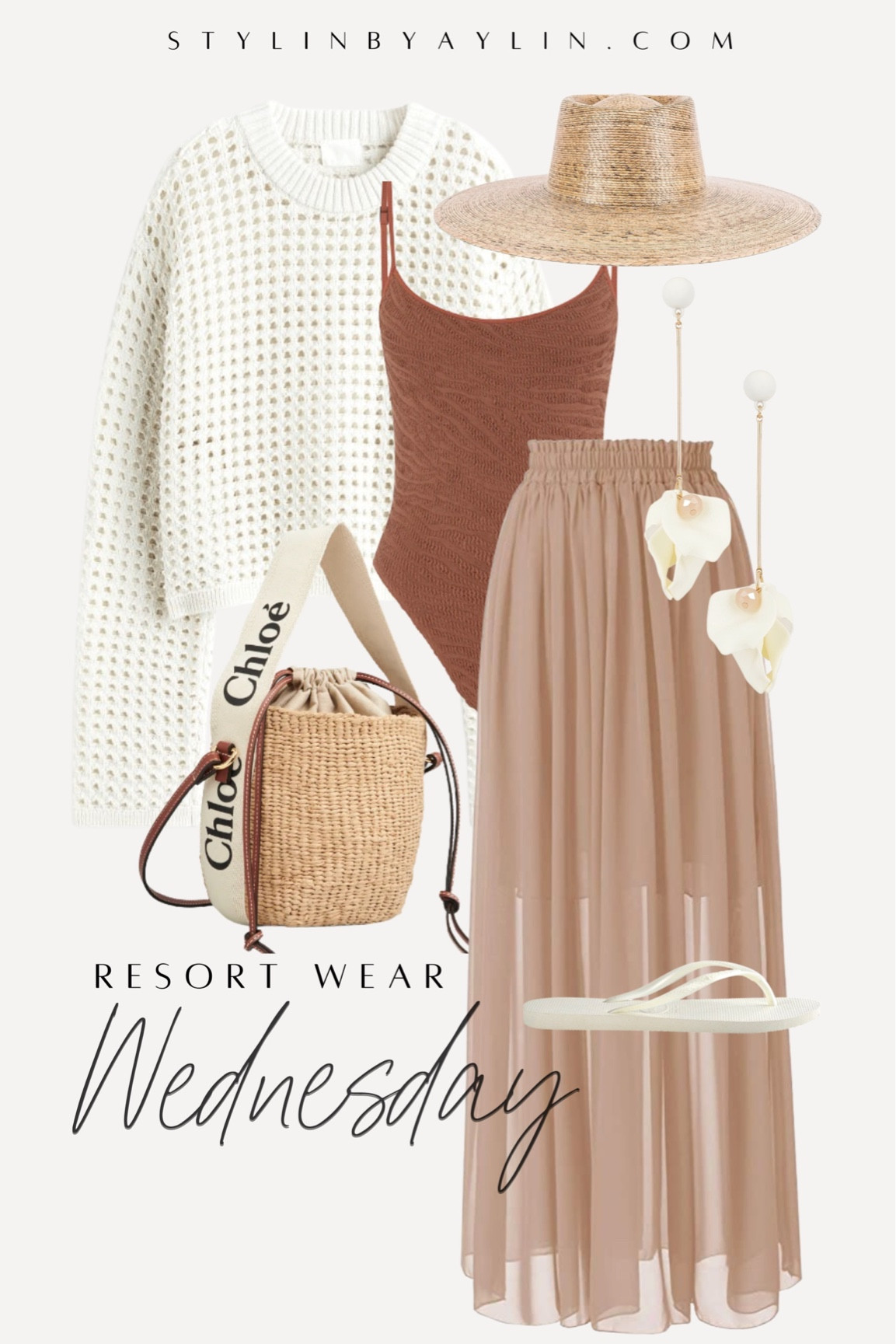 Outfits of the week- Resort wear, warm weather vacation, skirt coverup, StylinByAylin 

#LTKSeasonal #LTKstyletip #LTKunder100