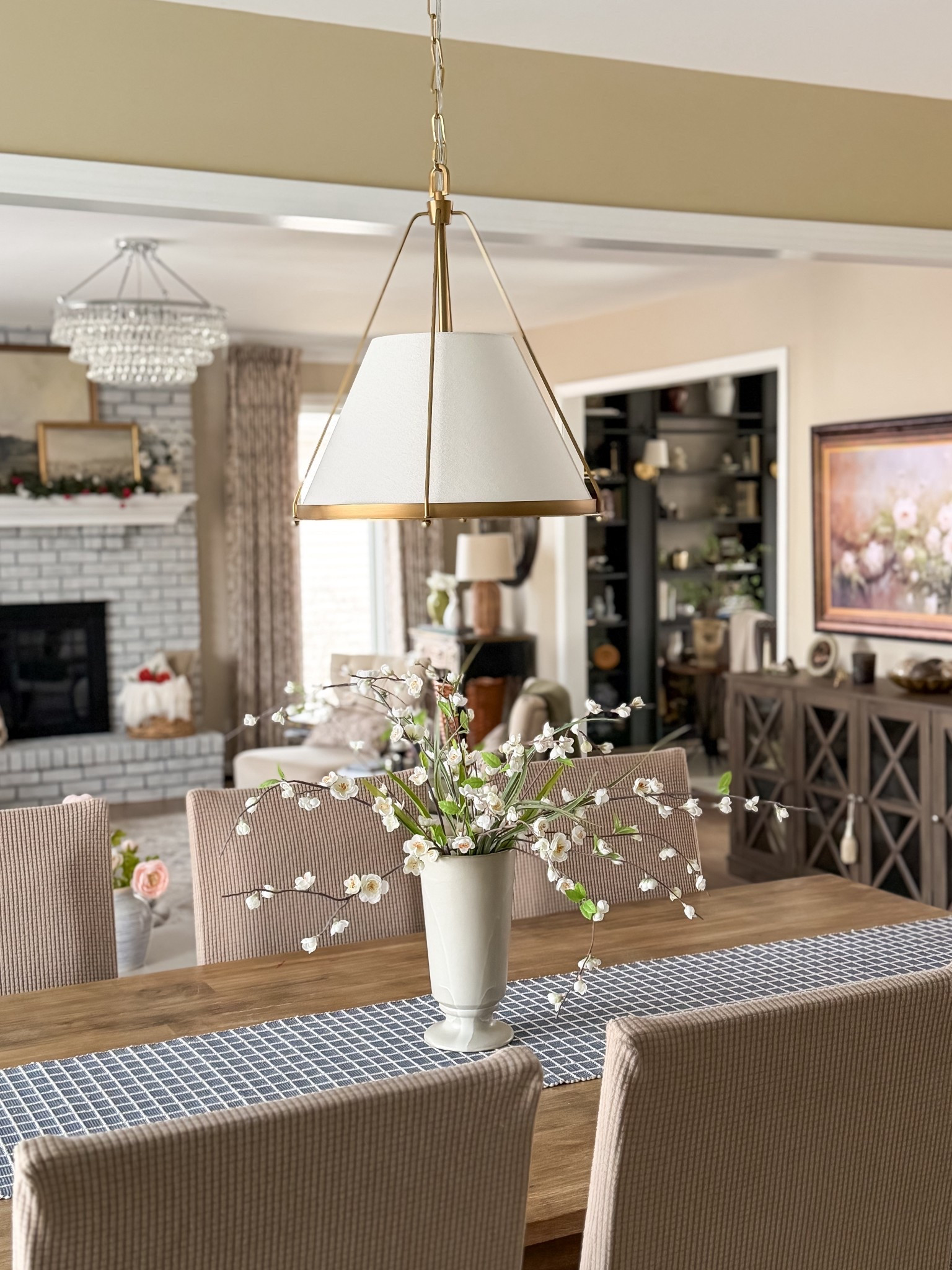 Decor ideas for kitchen open to TV/family room! Kitchen table, TV room, family room. 

#LTKOver40 #LTKSaleAlert #LTKHome