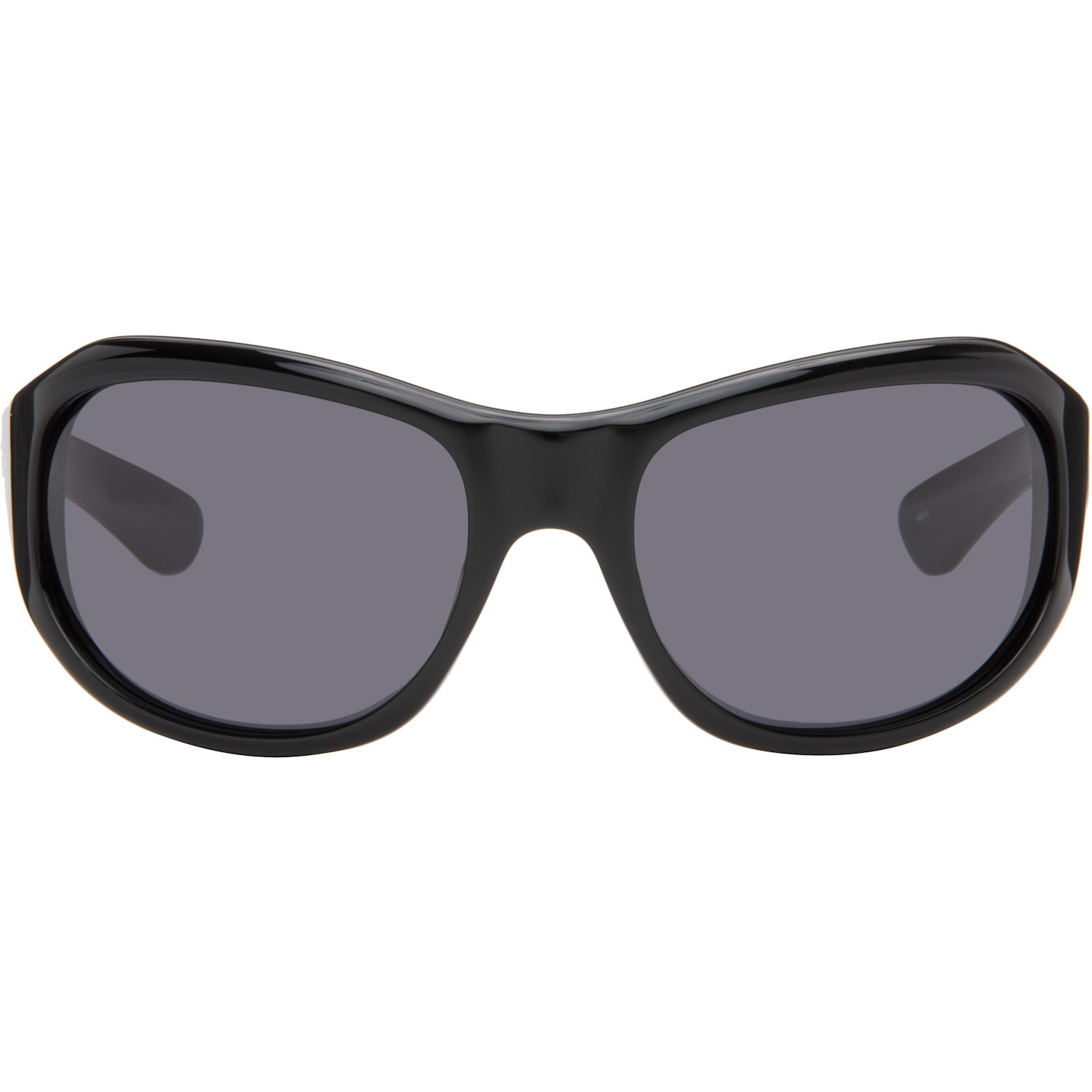 THISTLES Black 'The ATLAS' Sunglasses | SSENSE