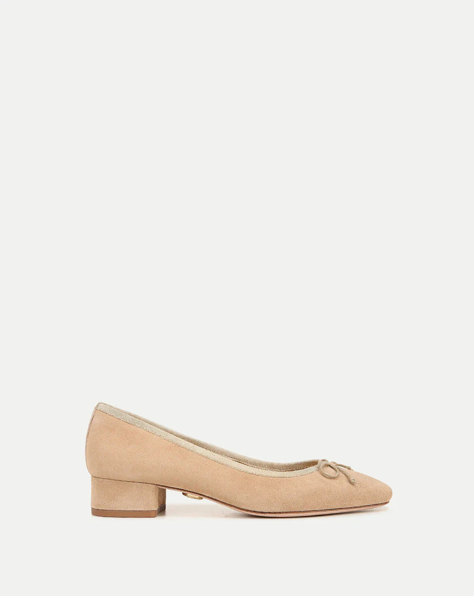 Cecile Suede Ballet Pump | Veronica Beard | Veronica Beard