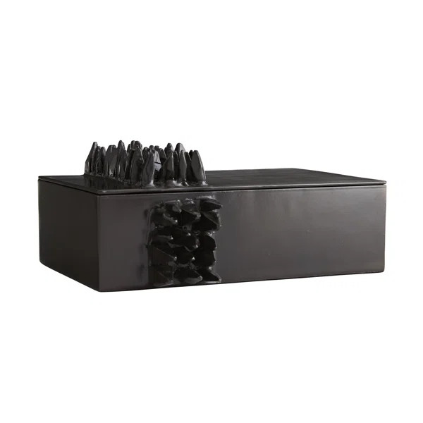 ARTERIORSClaire Crowe Black Metal/Wire Decorative Box by Claire Crowe | Wayfair North America