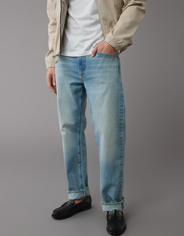 AE EasyFlex Original Straight Jean | American Eagle Outfitters (US & CA)