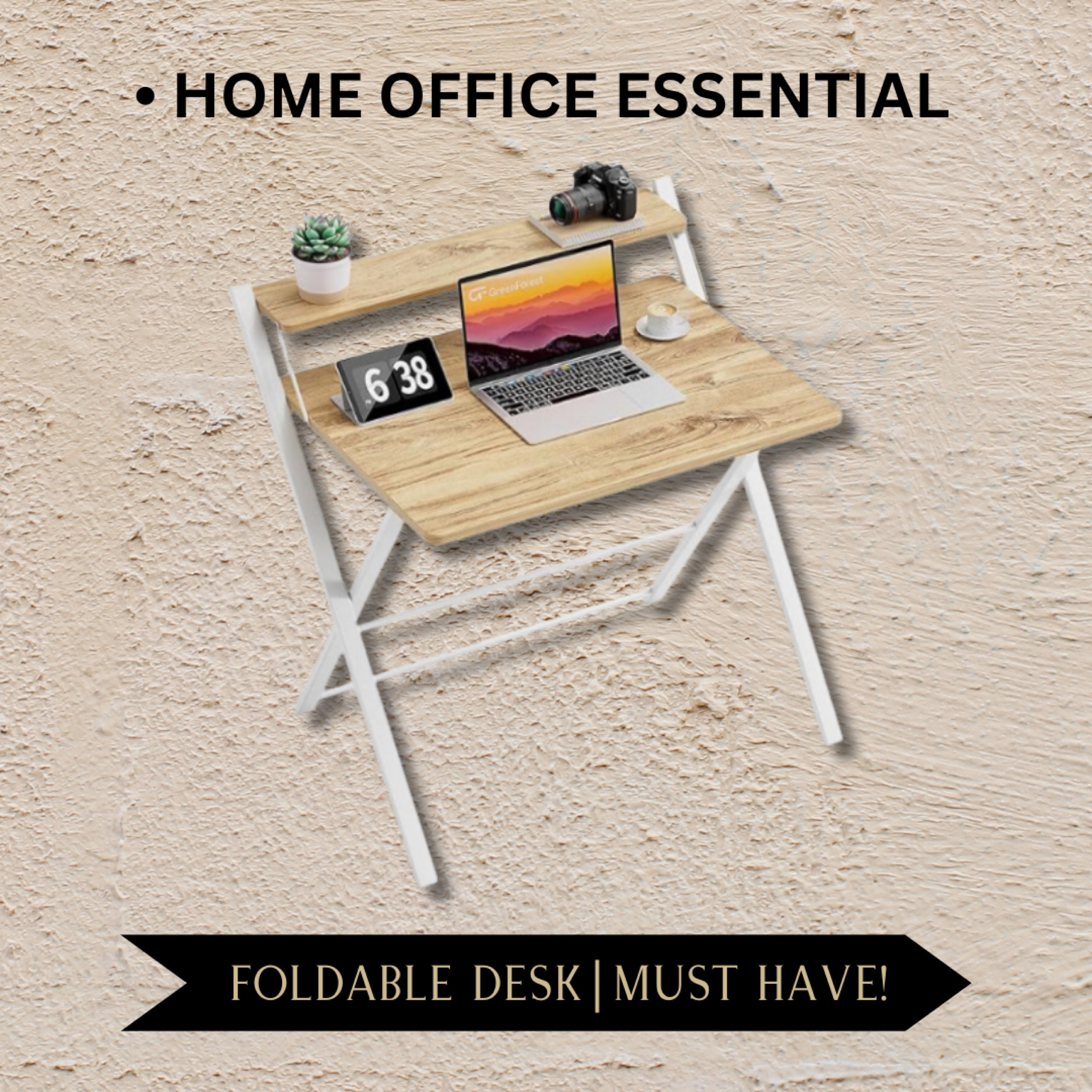 Lous! I have been looking for the perfect desk for my work from home days and I think I found it. This desk is foldable and can be stored away when not in use. 

Did I mentioned it was aesthetically pleasing too?! 



#LTKhome #LTKfindsunder100