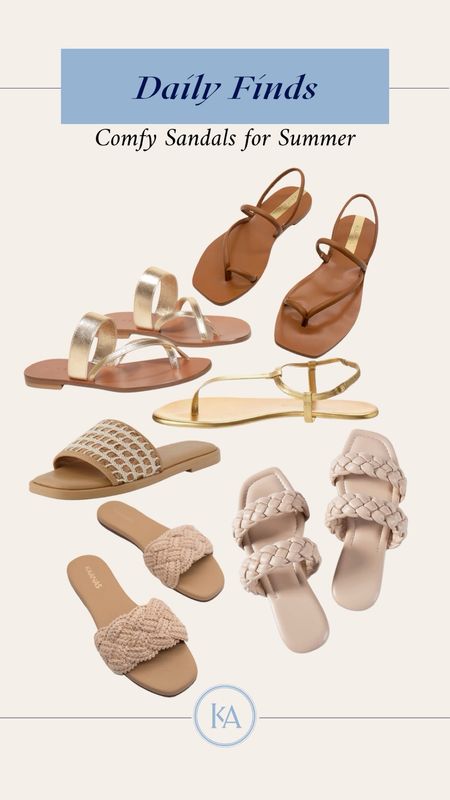 Comfy sandals for summer 👡

Flip flops | summer shoes 

#LTKShoeCrush #LTKStyleTip #LTKSeasonal