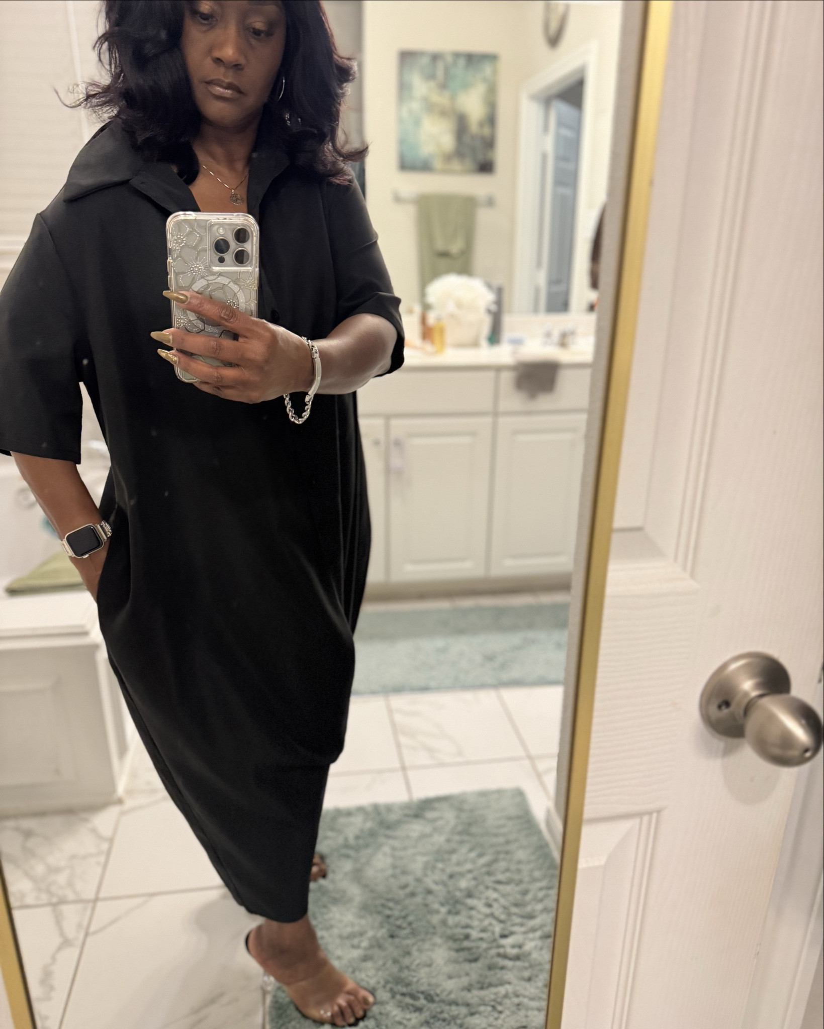 Back in Black 🫶🏽

#LTKStyleTip #LTKSeasonal #LTKPetite