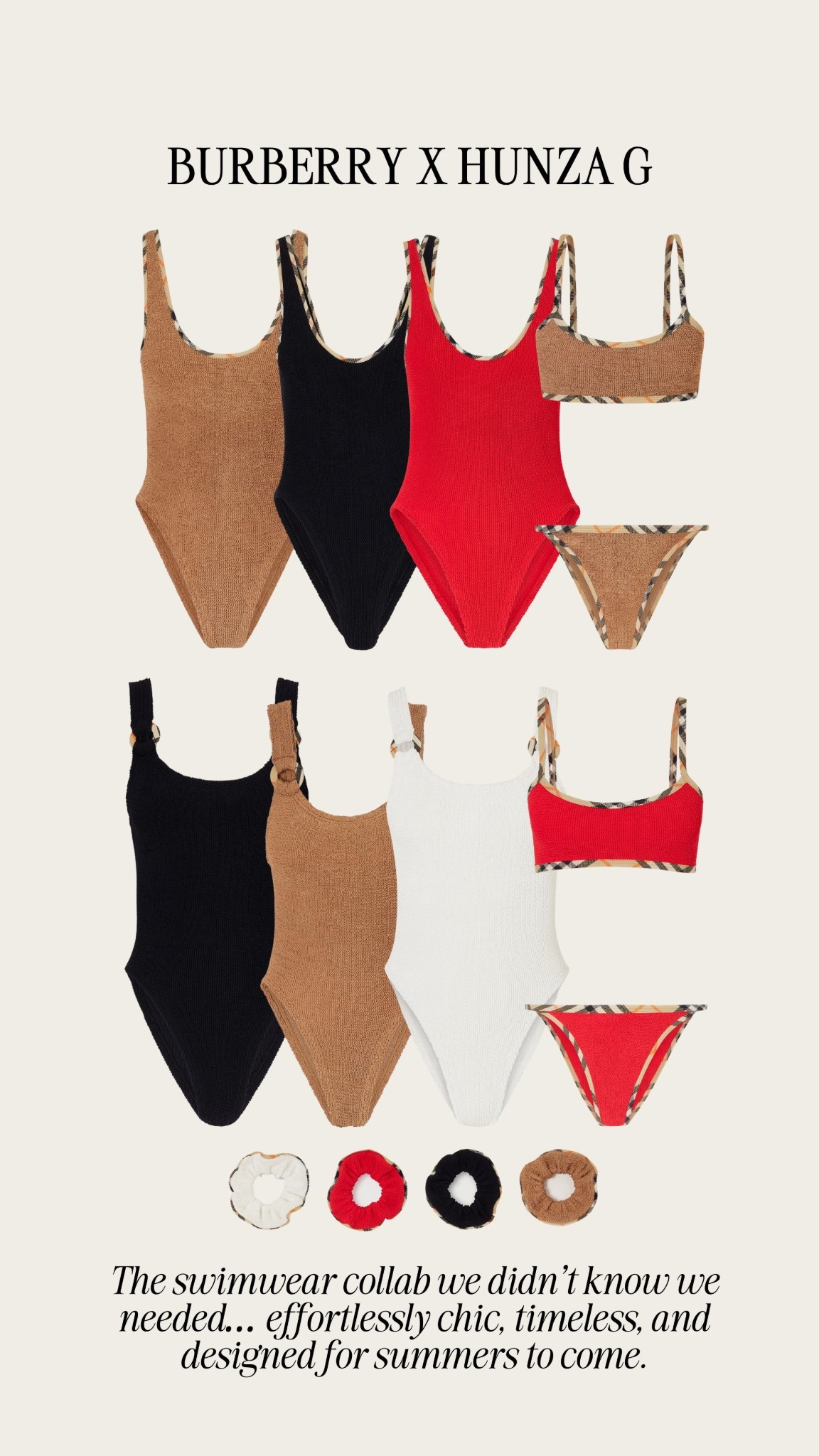 This collection is SO good… 


summer swimwear, women’s bikini, women’s swimwear, summer must haves, hunza g, designer fashion