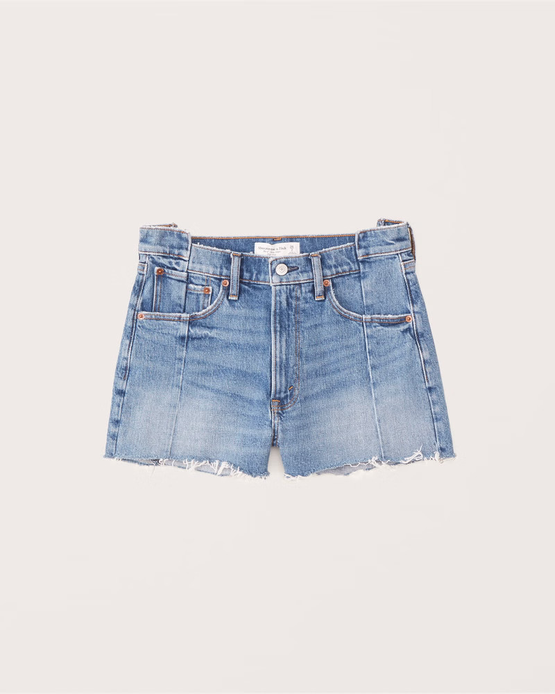 High Rise Mom Shorts | Abercrombie & Fitch (US)