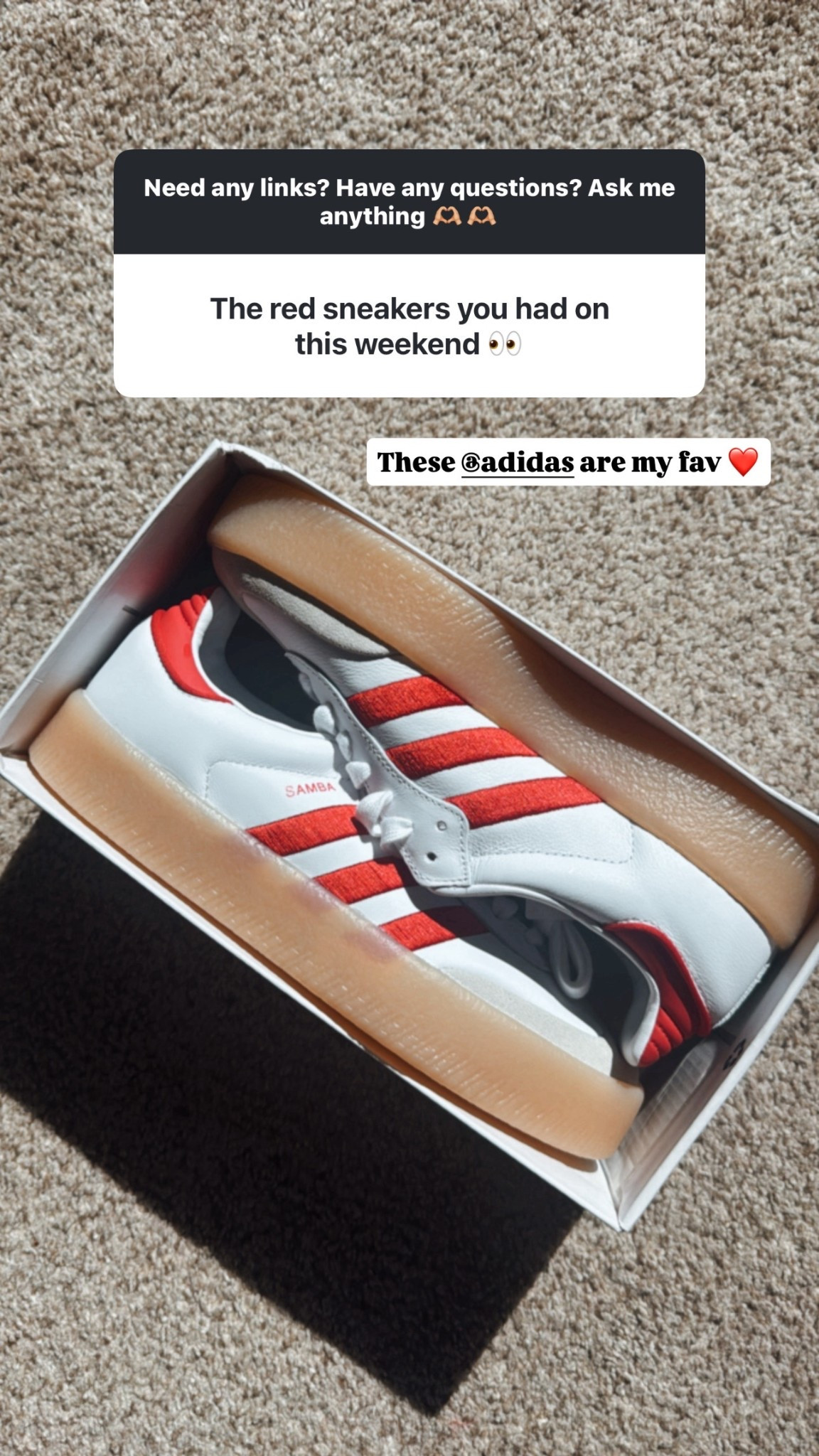 These Adidas are my fav ❤️ Loveee the red!! They’re on sale too!!

#LTKSeasonal #LTKFindsUnder100 #LTKU