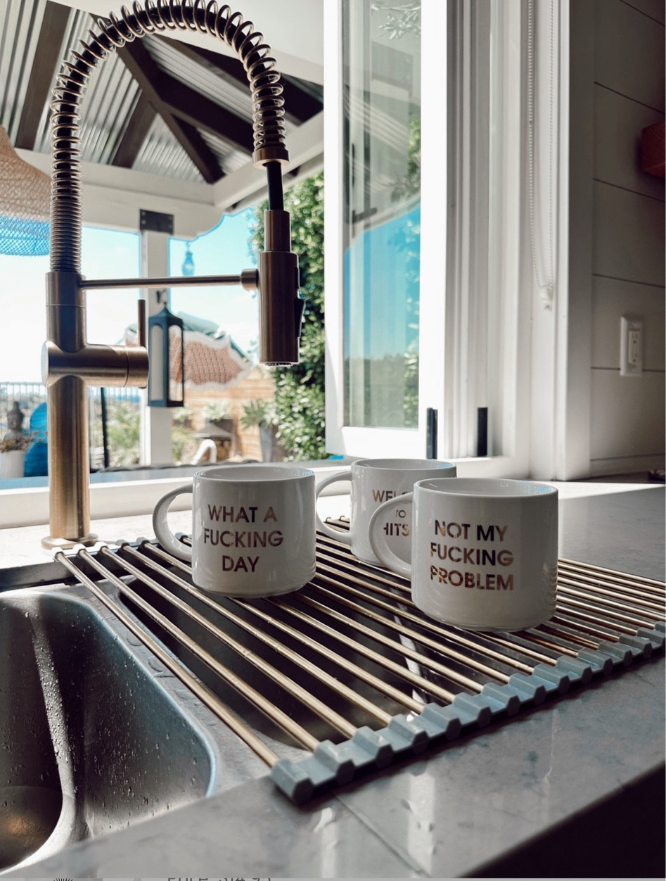 City Girl At Home! Love these funny coffee mugs and this dish rack that is a huge space saver 🙌🏼

#LTKGiftGuide #LTKHome #LTKFindsUnder50