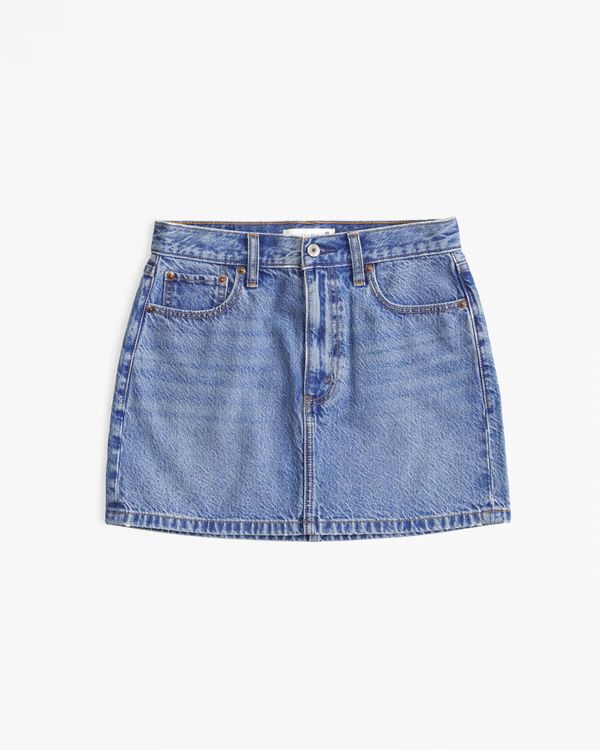 Women's Denim Mini Skirt | Women's Bottoms | Abercrombie.com | Abercrombie & Fitch (US)