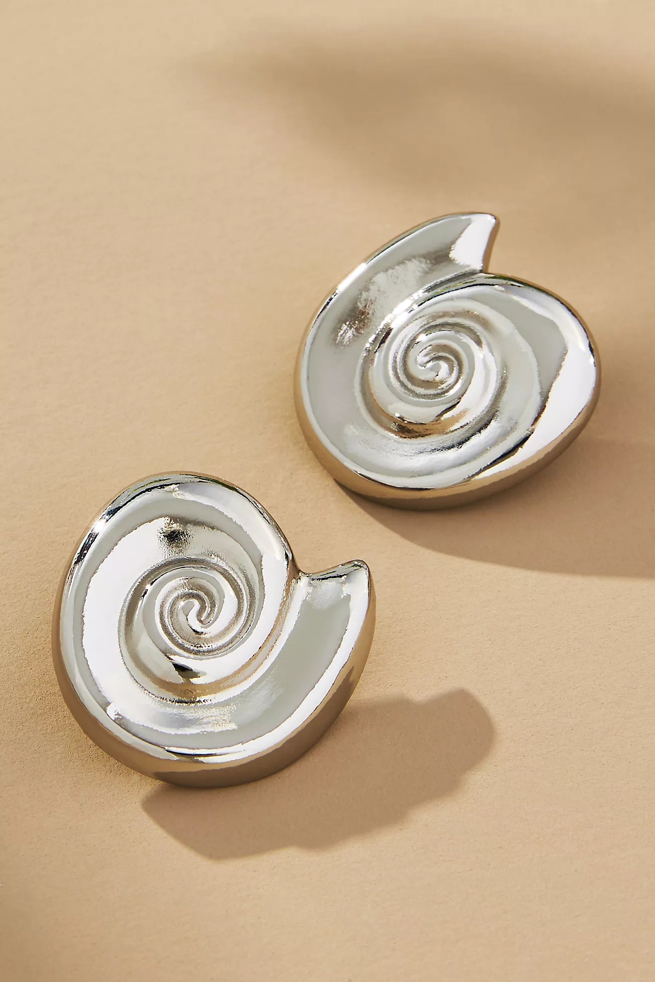Shell Swirl Post Earrings | Anthropologie (US)