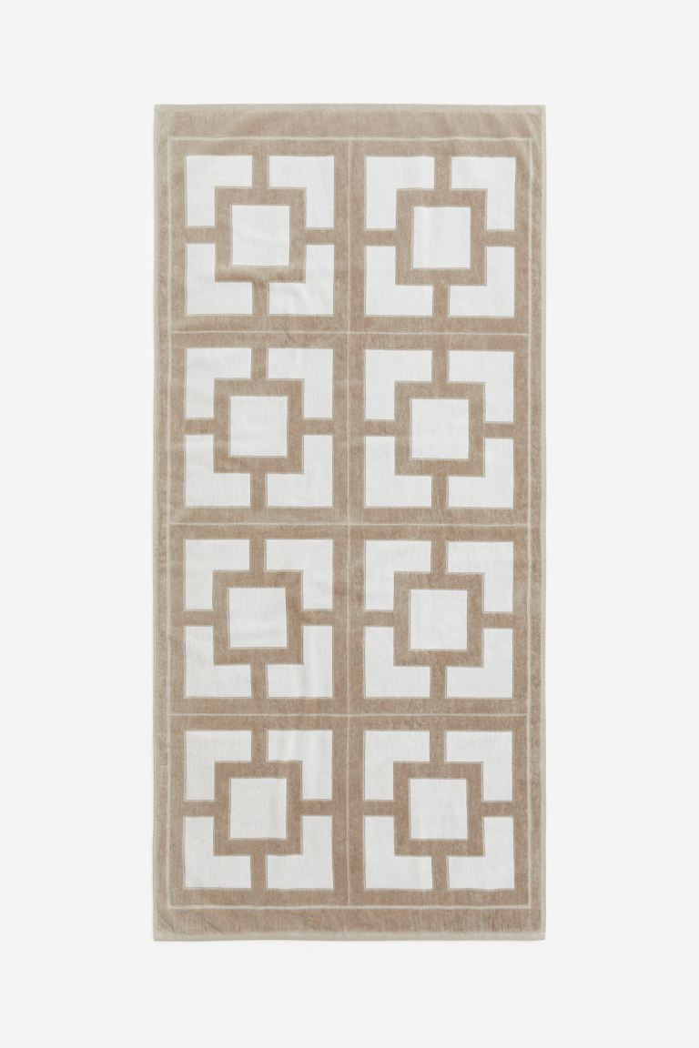 Cotton Terry Beach Towel | H&M (US + CA)