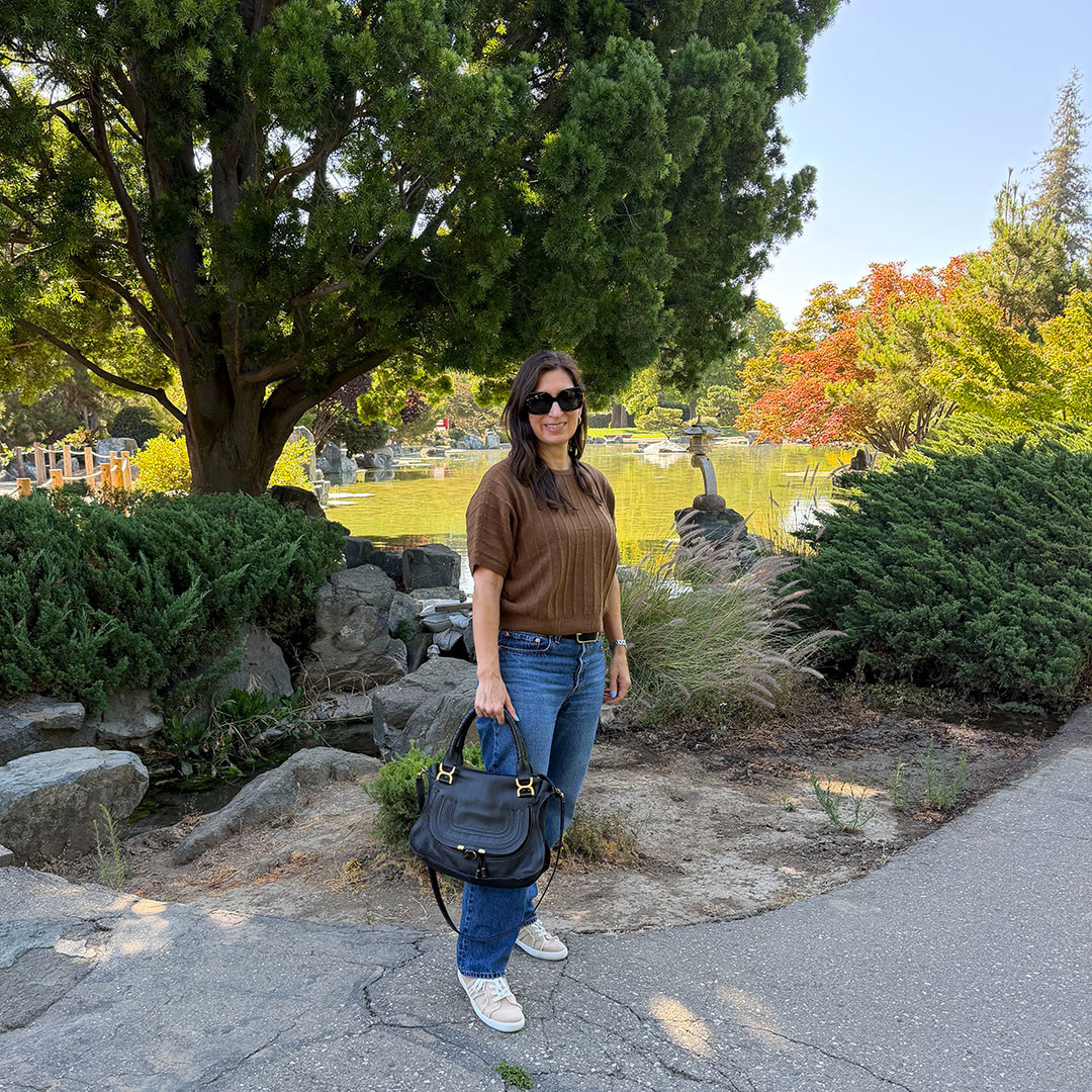 Love this short sleeve sweater for early fall outfit ideas. It's so comfy and easy to wear casual or elevated casual. 

 #LTKootd #LTKOver40 #LTKPetite
