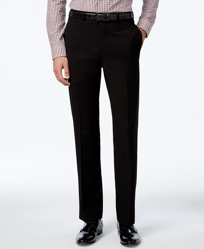 Calvin Klein Men's Slim-Fit Dress Pants  & Reviews - Pants - Men - Macy's | Macys (US)