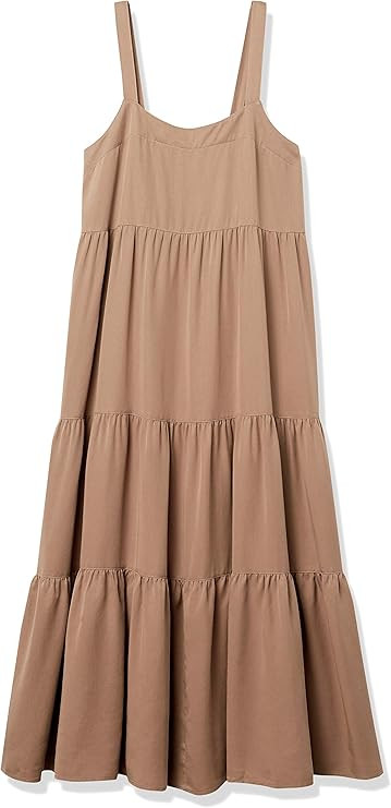 The Drop Women's Britt Tiered Maxi Tent Dress | Amazon (US)