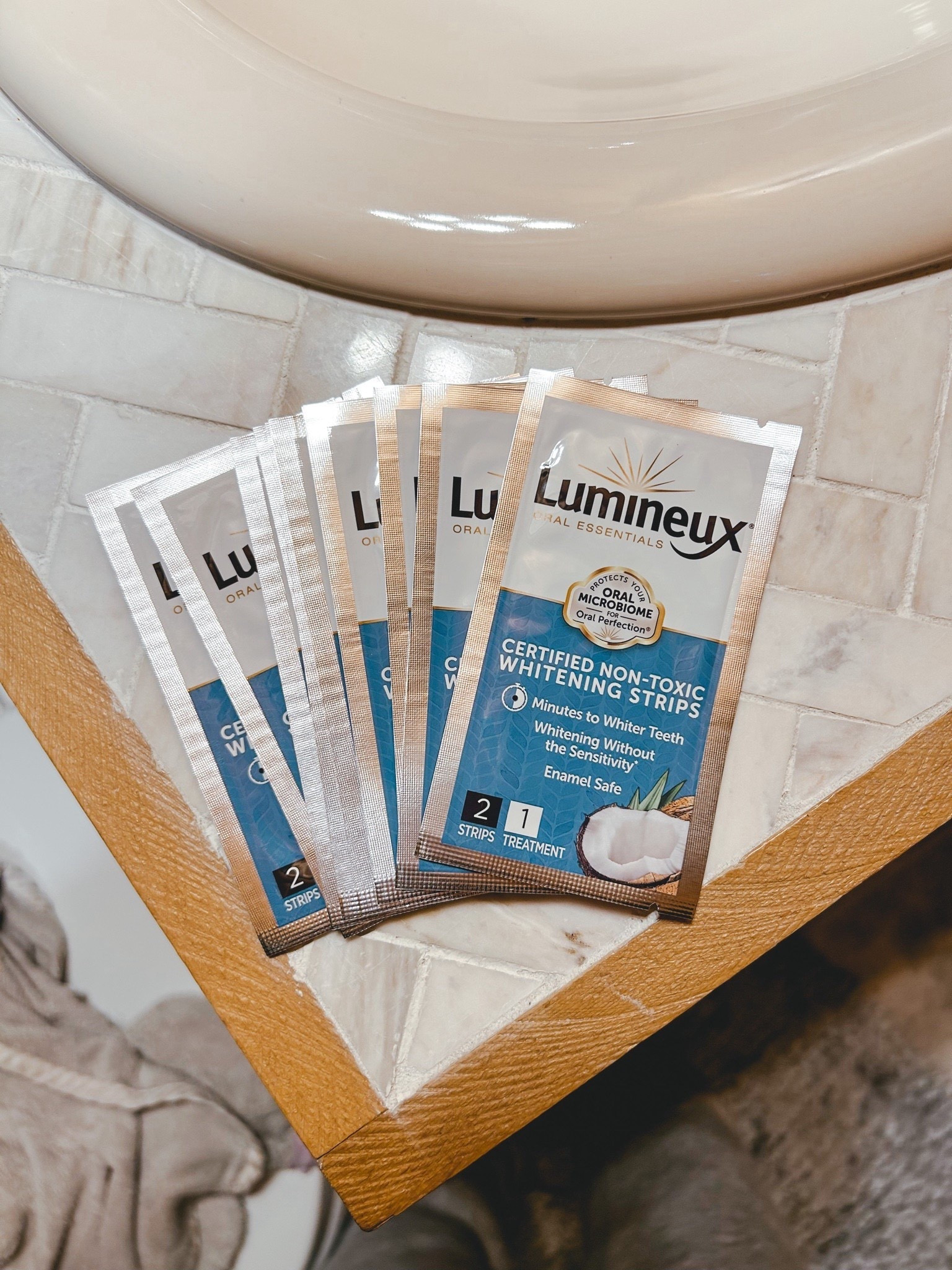 Lumineux teeth whitening strips, cause no sensitivity! 

#LTKHoliday #LTKGiftGuide #LTKSaleAlert