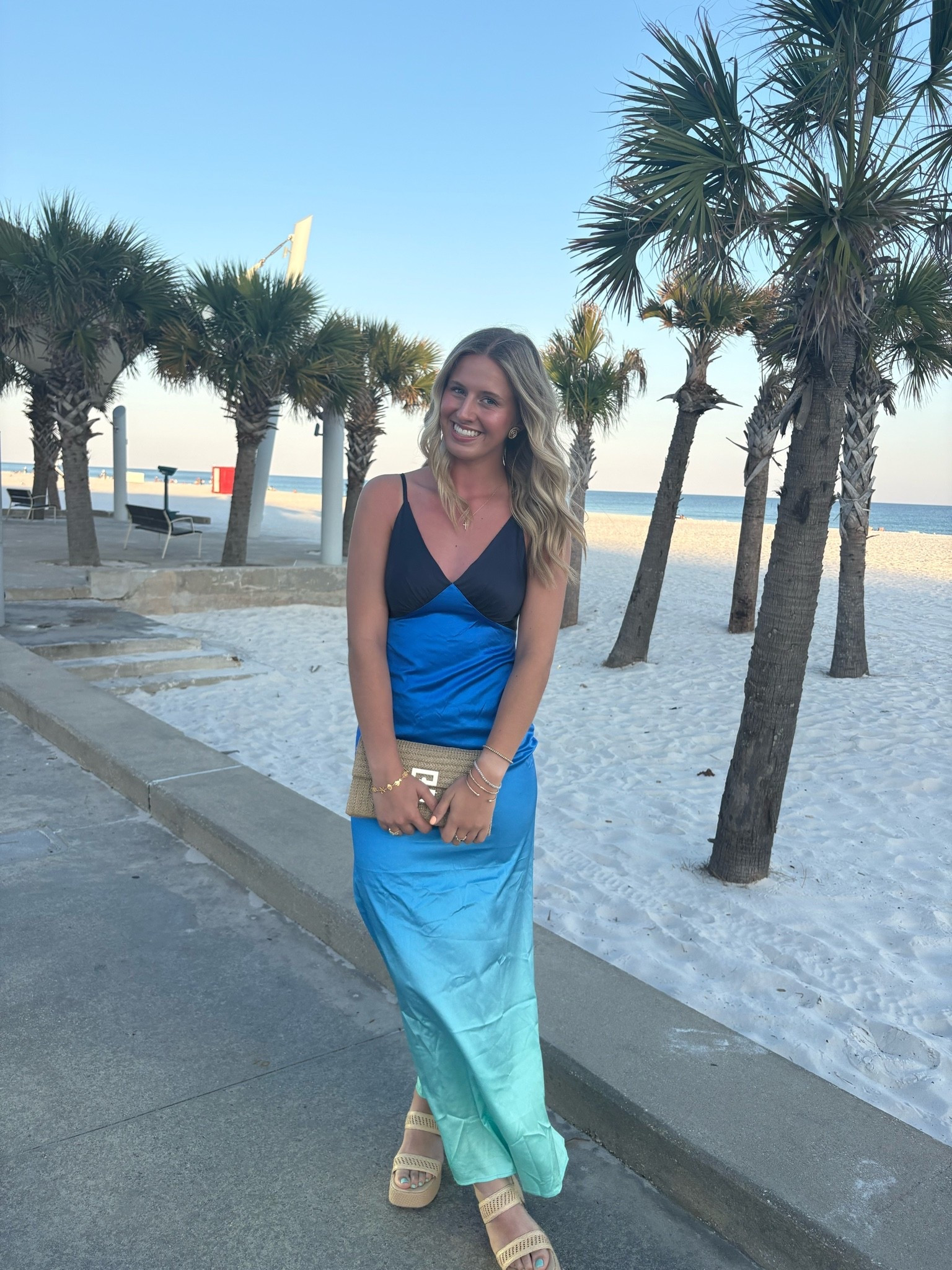 dress is linked on my TikTok shop showcase @delaneyrichards 
Wearing a small
beach vacation outfit inspo

shoes are old Steve Madden from DSW

#LTKootd #LTKgrwm #LTKTravel