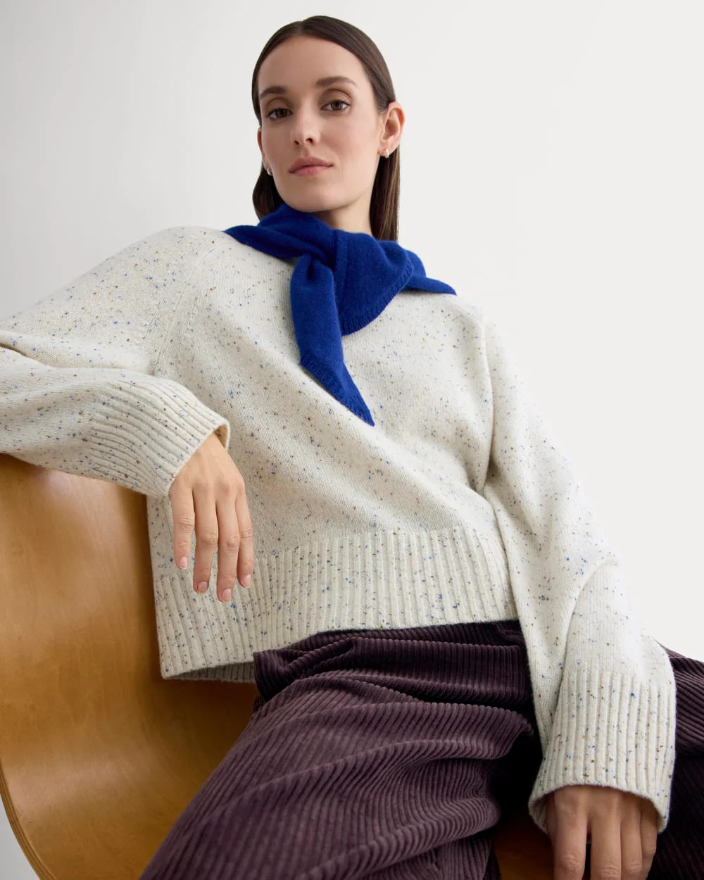 The Boxy Crew in Cashmere | Leslie Donegal | Everlane