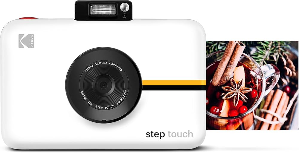 Kodak Step Touch | 13MP Digital Camera & Instant Printer with 3.5 LCD Touchscreen Display, 1080p ... | Amazon (US)