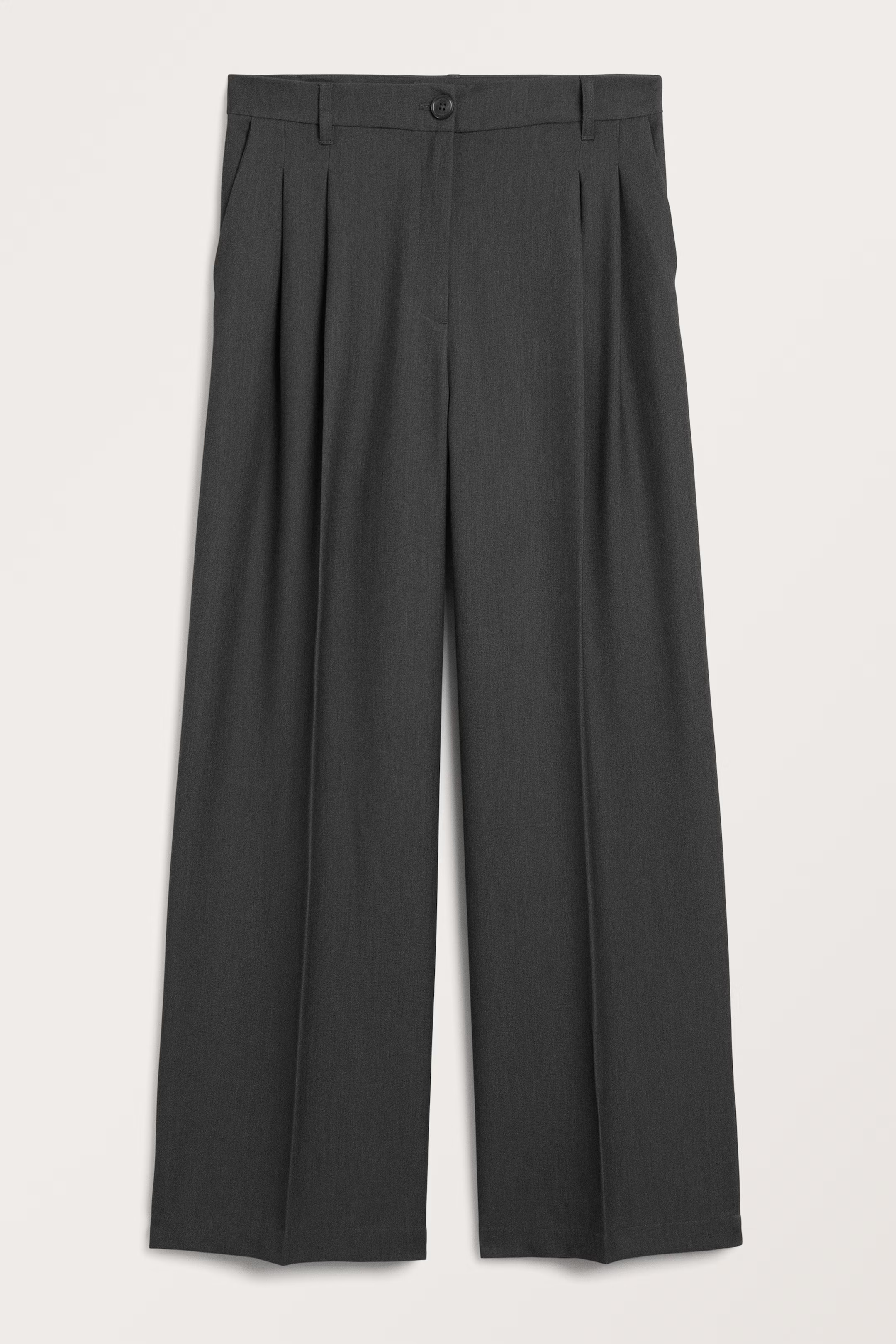 High waist wide leg trousers | H&M (UK, MY, IN, SG, PH, TW, HK)