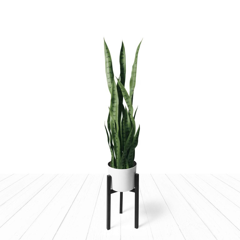 flybold Faux Snake Plant, Large Sansevieria with Durable Pot, Indoor Decor, 36 Inch | Walmart (US)